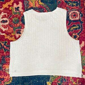 Lululemon white tank top size 8